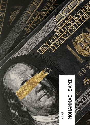 Standard PVC NFC Business Card - Black Minimalist Design