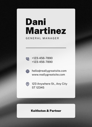 Fully Customizable NFC Digital Business Card with QR Code