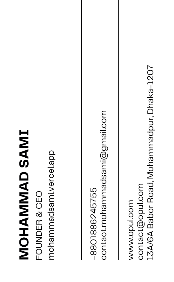 NextCardz Digital Profile User Interface on Smartphone
